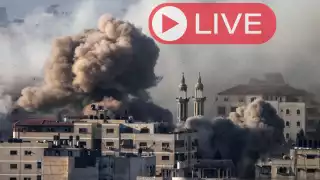 En vivo desde Gaza en Israel. Foto: Especial