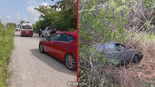 Accidente familiar en carretera Sabancuy–Chekubul deja un lesionado
