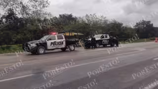 Hallan dos cuerpos embolsados en un paradero en la Zona Maya de Quintana Roo