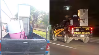 Detienen a dos hombres luego de saquear una casa en un fraccionamiento de Kanasín