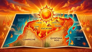 Calor no da tregua en Yucatán: pronostican temperaturas cercanas a los 40 grados hoy martes 10 de marzo