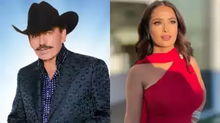 Una de las musas que inspiró a Joan Sebastian fue la actriz mexicana, Salma Hayek. Foto: Especial