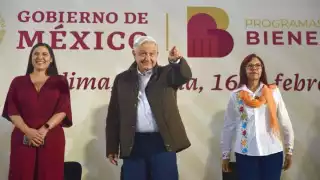 Andrés Manuel López Obrador visitó Colima este viernes, para evaluar los Programas para el Bienestar