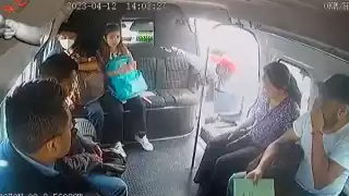Asaltan con pistola a pasajeros de una combi que transitaba por la carretera México-Pachuca