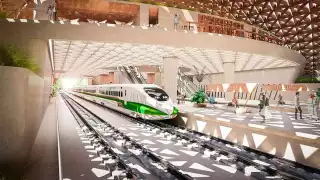 El Edificio del Tren Maya en Mérida tiene una área de 5.5 hectáreas