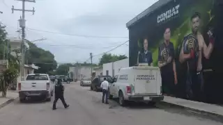 El cuerpo fue trasladado a la Semefo para la necropsia de ley