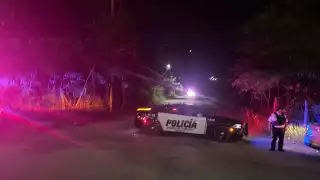 El sujeto se dio a la fuga, pero las autoridades lo alcanzaron.