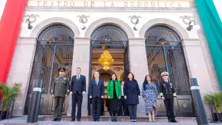 En el aniversario de la Constitución Mexicana, Luisa María Alcalde, señaló que las reformas que presentará el Presidente, constituyen el camino al regreso del pacto social