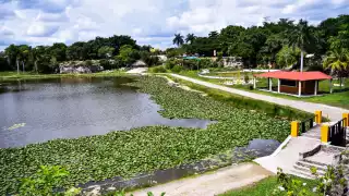 En la semana sólo visitan el lugar cuando mucho 10 personas, empleados del lugar detallaron que el área de piscinas sólo se llena los domingos