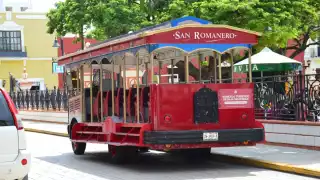 Los tranvías en Campeche recorren cinco rutas