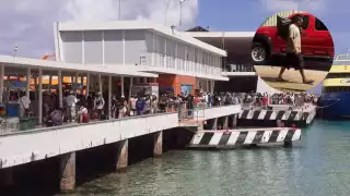 Los policías reconocieron al presunto agresor, pero dijeron que padece de sus facultades mentales y no es la primera vez que pasa, minimizando el problema.