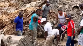 Derrumbe en mina de oro ilegal en Colombia deja 14 muertos y siete heridos; concluyen labores de rescate