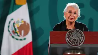 Sánchez Cordero, de 74 años y exmagistrada de la Suprema Corte de Justicia de la Nación, era una de las figuras más relevantes del gabinete de López Obrador. Foto: Cuartoscuro