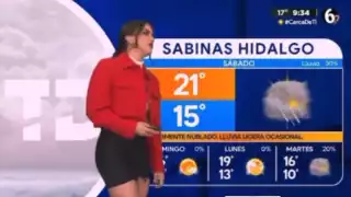 La joven salió enojada en medio de la transmisión