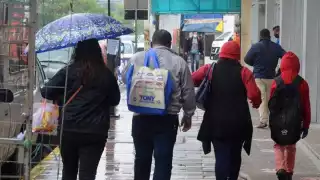 Bajas temperaturas y lluvias moderadas se esperan en el transcurso de este miércoles