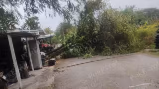 Frente Frío 32 revienta cables de alta tensión y genera alerta vial en Carmen