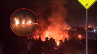 Bloqueo en Limones paraliza la carretera federal 307 y provoca caos nocturno en Bacalar