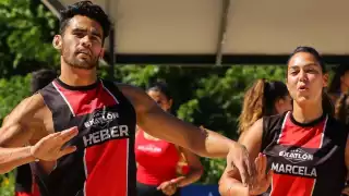 Él podría ser el próximo atleta en dejar la competencia. Foto_ Twitter @ExatlonMx