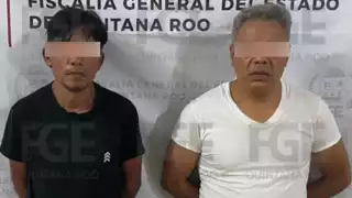 Caen dos hombres con marihuana en la Supermanzana 75 en Cancún