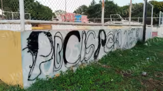 Vandalismo en Bécal: destruyen adornos navideños y rayan espacios públicos del Centro