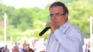 Ebrard le dijo esto a Mario Delgado