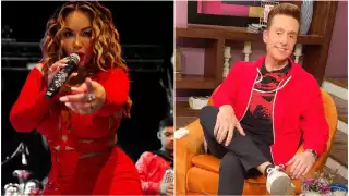 No es la primera vez que el conductor se burla de la cantante por su físico. Foto: Instagram