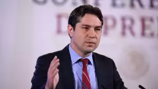 Antonio Martínez Dagnino, líder del Servicio de Administración Tributaria, informó que Grupo Salinas acumula una deuda tributaria que asciende a 63 mil millones de pesos