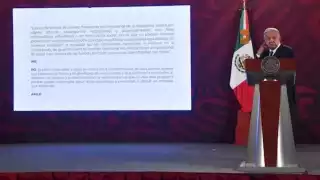 El INE ordenó a presidencia que se retire la 'Postdata' en el mensaje previo al inicio de la Coneferencia Mañanera