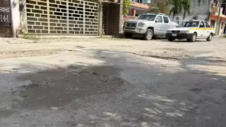 La avenida Laguna de Milagros siguen sin reparación, pese a promesa de las autoridades municipales de Othón P. Blanco