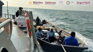 Aseguran tonelada de cocaína frente a Chiapas: detienen a 6 extranjeros en operativo marítimo