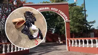 Una gallina, ropa, muñecos y un cuchillo fue hallado entre el presunto trabajo de brujería