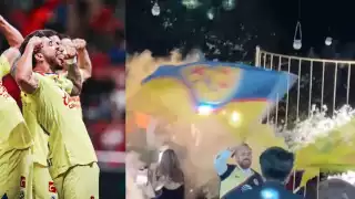 ¿Los novios festejaron como Henry Martín?