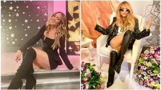 Paulina Rubio estuvo en la Ciudad de México para promocionar lo que será su nueva gira en el país