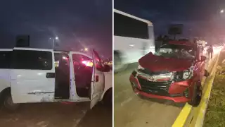 El accidente ocurrió a las 19:20 horas, cuando la central de emergencias 911, recibió el reporte.