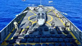 La Secretaría de Marina termina el 2023 como el año de este sexenio en que más estupefacientes decomisó