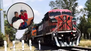 La mujer fue bajada y llevada a un hospital en Aguascalientes para ser atendida