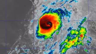 El Huracán Lidia tocó tierra antes de las 18:00 horas