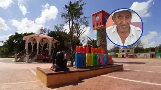 A sus 83 años es visitado por sus hijos, a quienes les dio estudios y afirma que lo quieren mucho