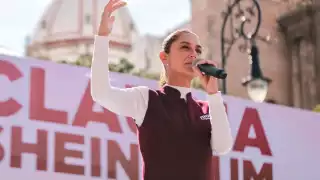 Claudia Sheinbaum pidió que quienes acusan de desvío de dinero de las liquidaciones de NOtimex hacia su campaña, deben presentar pruebas contundentes