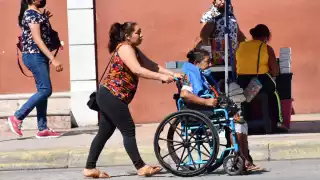 Las personas con discapacidad representan el 18.4 por ciento de la población total del Estado