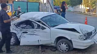 El conductor del volquete manejaba en estado de ebriedad