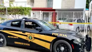 Movilización policial al norte de Mérida por el hallazgo de un hombre sin vida