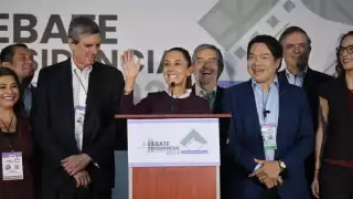 Claudia Sheinbaum en el segundo debate presidencial