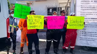 Por segunda vez protestan en Ciudad del Carmen por falta de pago a empresa de grúas