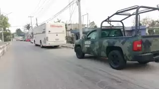 Los indocumentados fueron trasladados al centro migratorio de Escárcega