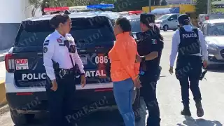 Detienen a pareja armada en gasolinera de la avenida Gobernadores, Campeche
