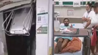 El camillero, identificado como Víctor, aseguró que no tiene problema en declararse culpable, pero recordó que él también fue víctima