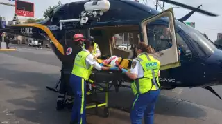 Los heridos fueron trasladados por el Grupo "Cóndor", a un hospital especializado