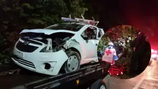 Los heridos fueron rescatados por paramédicos de la Cruz Roja