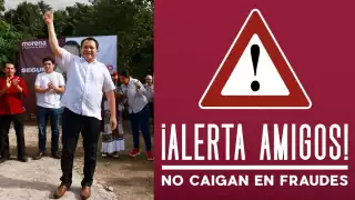 Asegura que se pide direcciones para supuestamente enviar paquetería